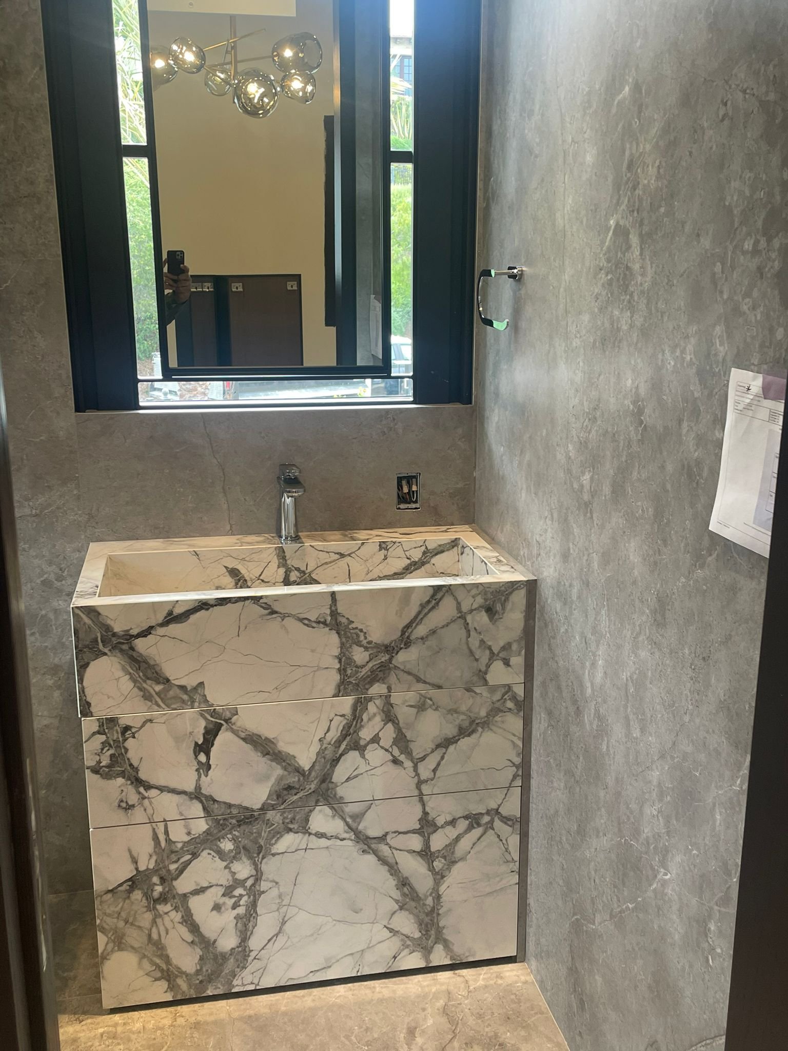 Bathroom installation